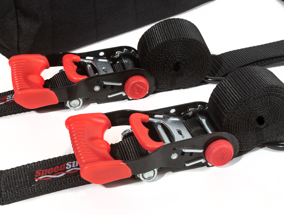 Essential UTV Tire Bonnet Tie Down Kit Front View