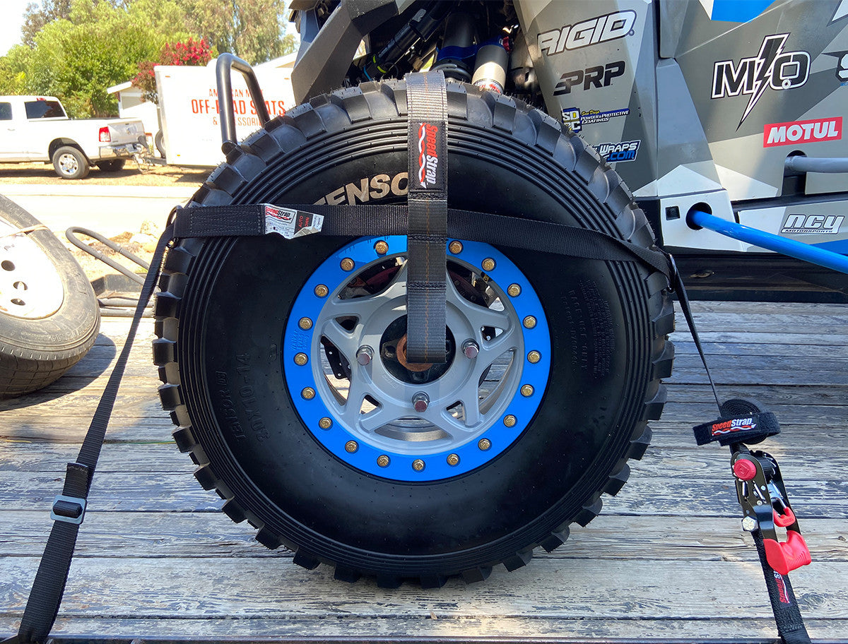 Ultimate 1.5" Tire Bonnet Kit – Black Front View