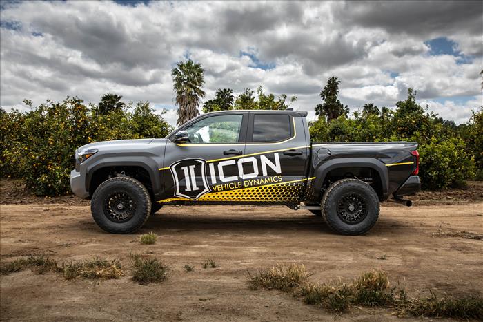 ICON 2024 Toyota Tacoma, V.S. 2.5 Series Coilover Kit, Remote Reservoir w/ CDXS, Pair