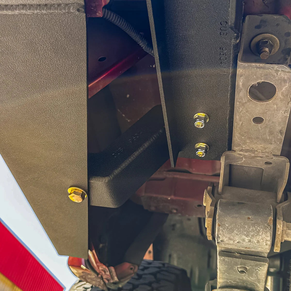 1995-2004 TOYOTA TACOMA HIGH CLEARANCE REAR BUMPER Front View