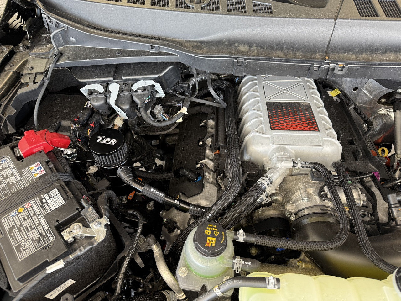 23-25 Ford F-150 Raptor R Catch Can One Way Breather Plug N Play™ Front View