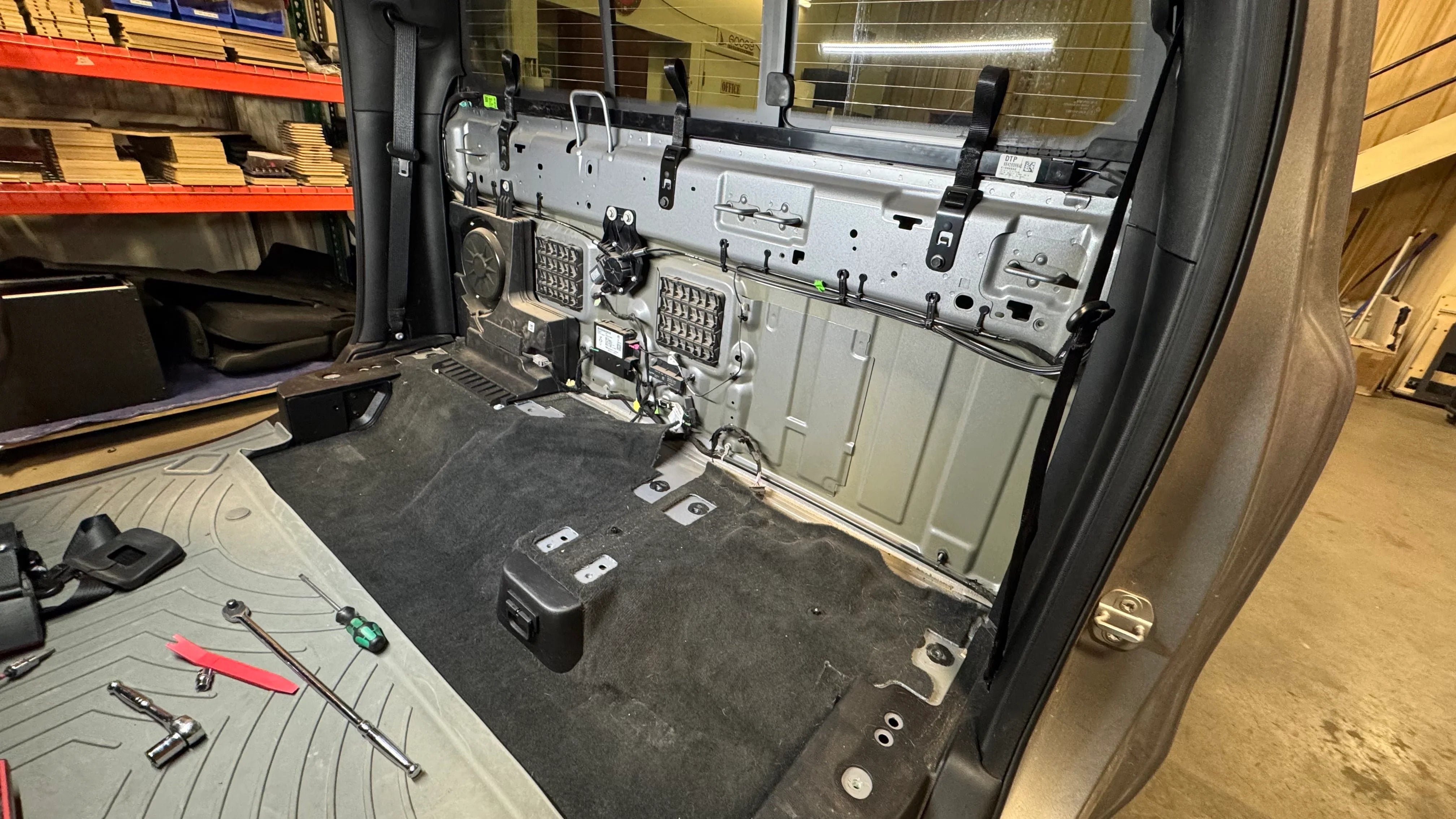 RAM - 1500 - 2019-Present - 5th Gen. - Crew Cab - Explore Series - Second Row Seat Delete Plate System