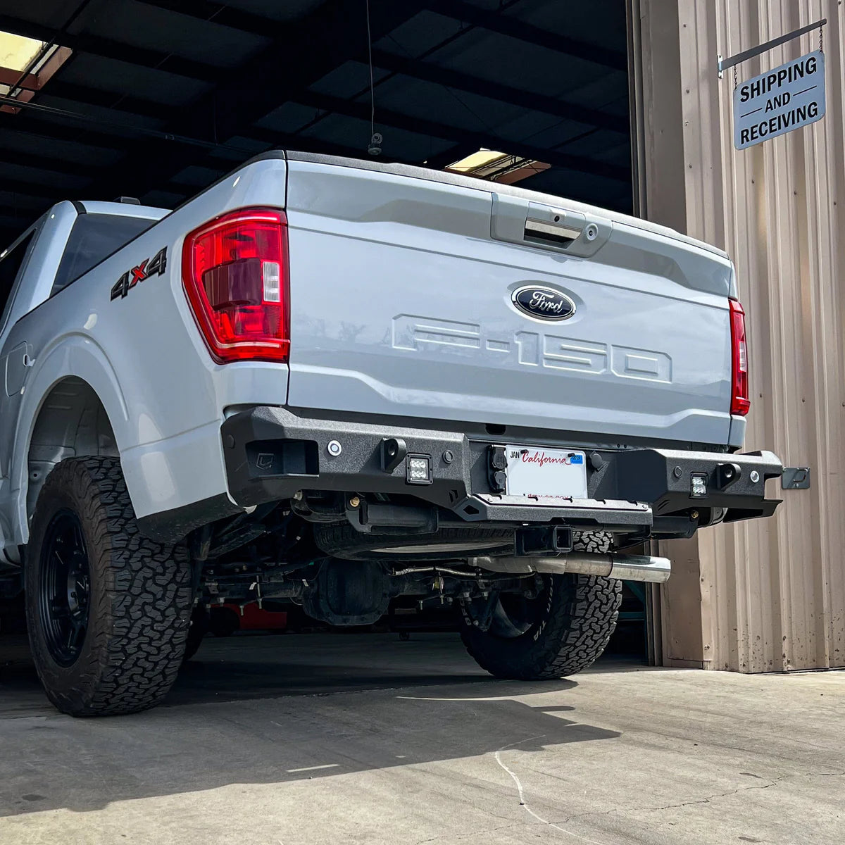 2021-2023 FORD F150 OCTANE REAR BUMPER Front View