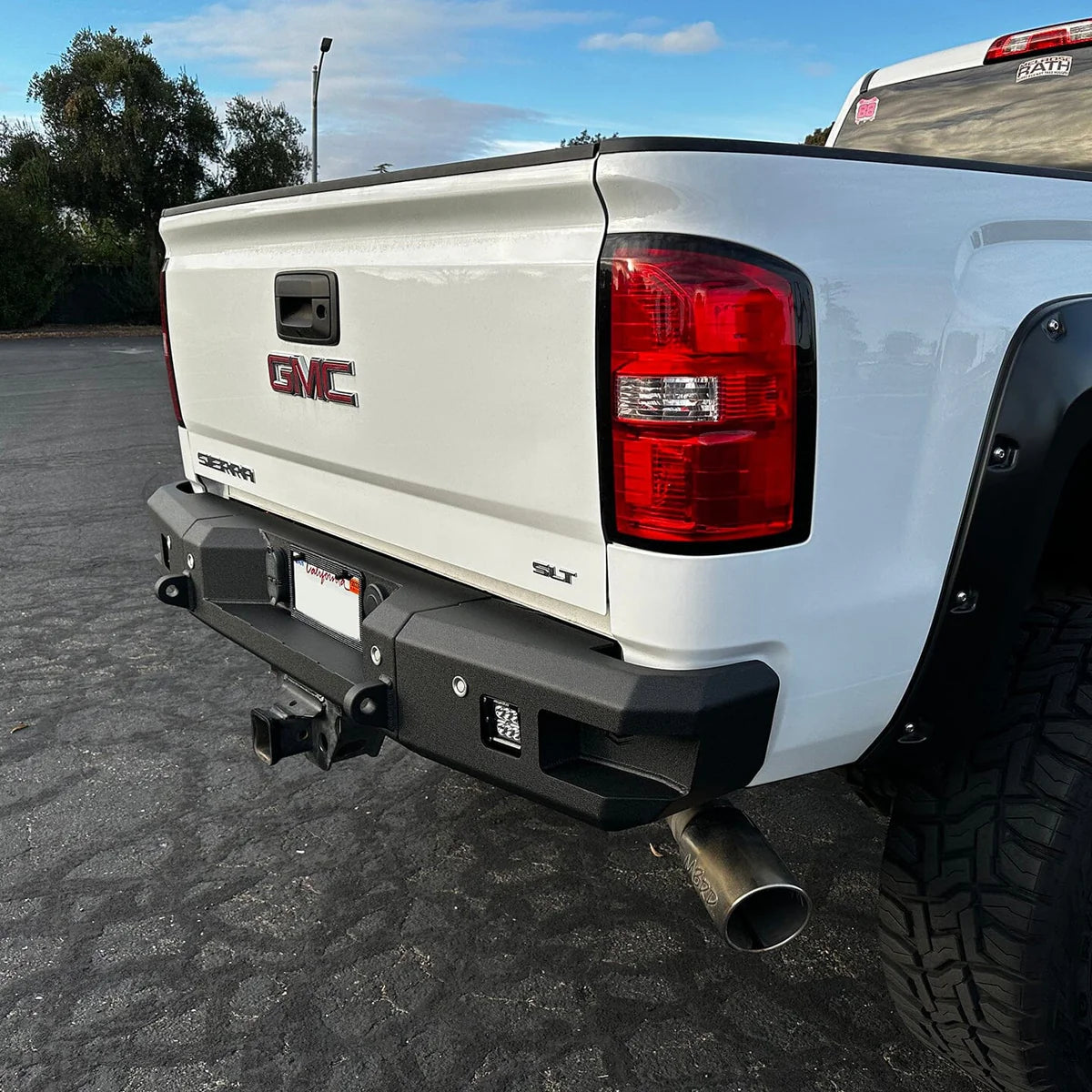 2015-2019 GMC/CHEVY 2500/3500 ATTITUDE REAR BUMPER Front View