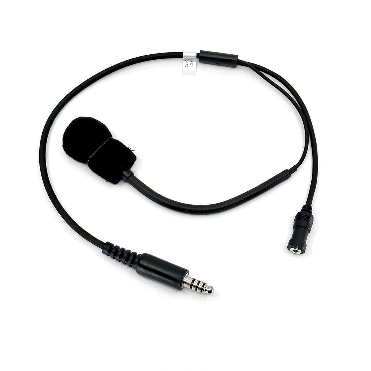 PCI Nascar Helmet Wiring Kit Front View