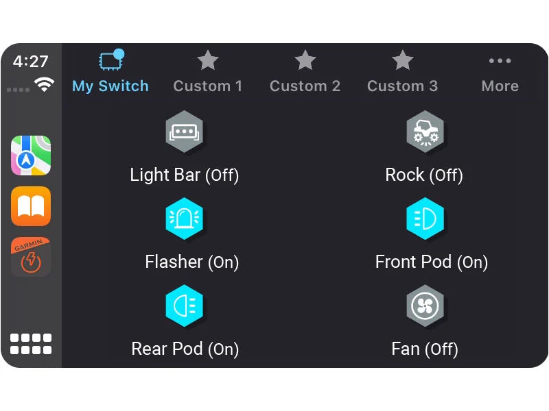 Garmin PowerSwitch™ Dash Display