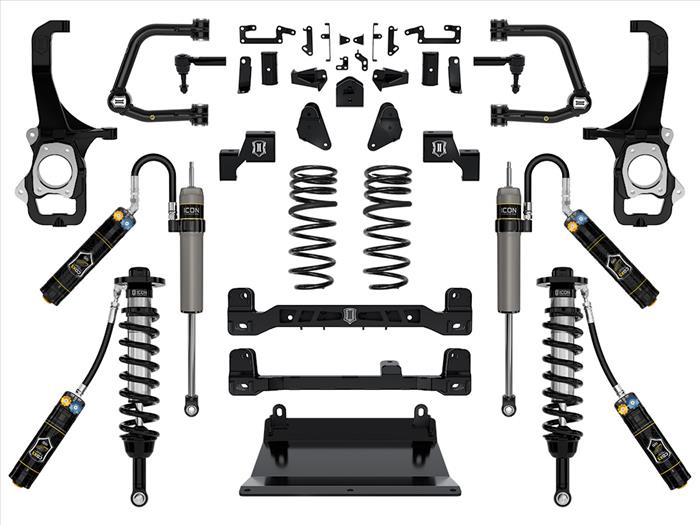 ICON 2022-2024 Toyota Tundra, 6" Lift, Stage 6 Suspension System, Tubular, CDXS
