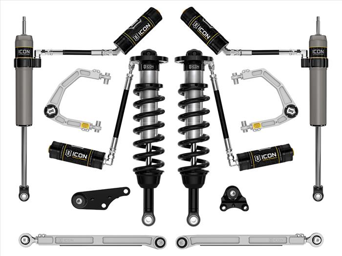 ICON 2024 Toyota Tacoma 1.25-3" Lift, Stage 7 Suspension System, Billet