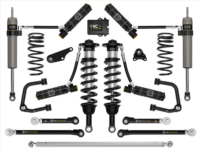 ICON 2024 Toyota Tacoma 1.25-3" Lift, Stage 13 Suspension System, Tubular