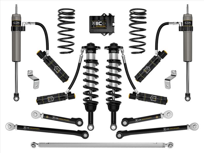 ICON 2023-2024 Toyota Sequoia TRD Pro, 1-2.5" Lift, Stage 10 2.5 Suspension System, Tubular