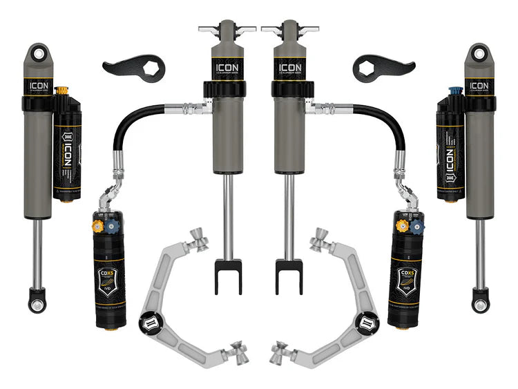 ICON 2020-2026 Chevrolet Silverado/GMC Sierra 2500/3500 HD, 2-3.5" Lift, Stage 5 Suspension System, Billet