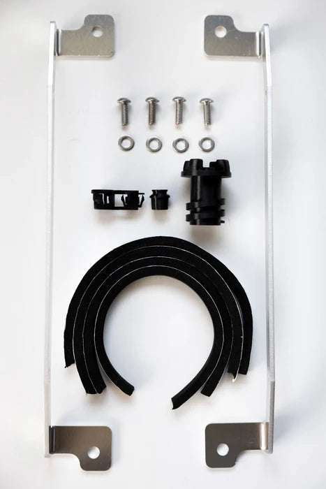 Starlink Mini Rugged Case Mounts Front View Silver