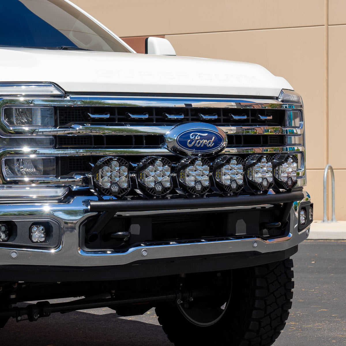 2017-2026 Ford Super Duty Light Mount "The Classic" Trophy Truck Style for 6 Round Lights