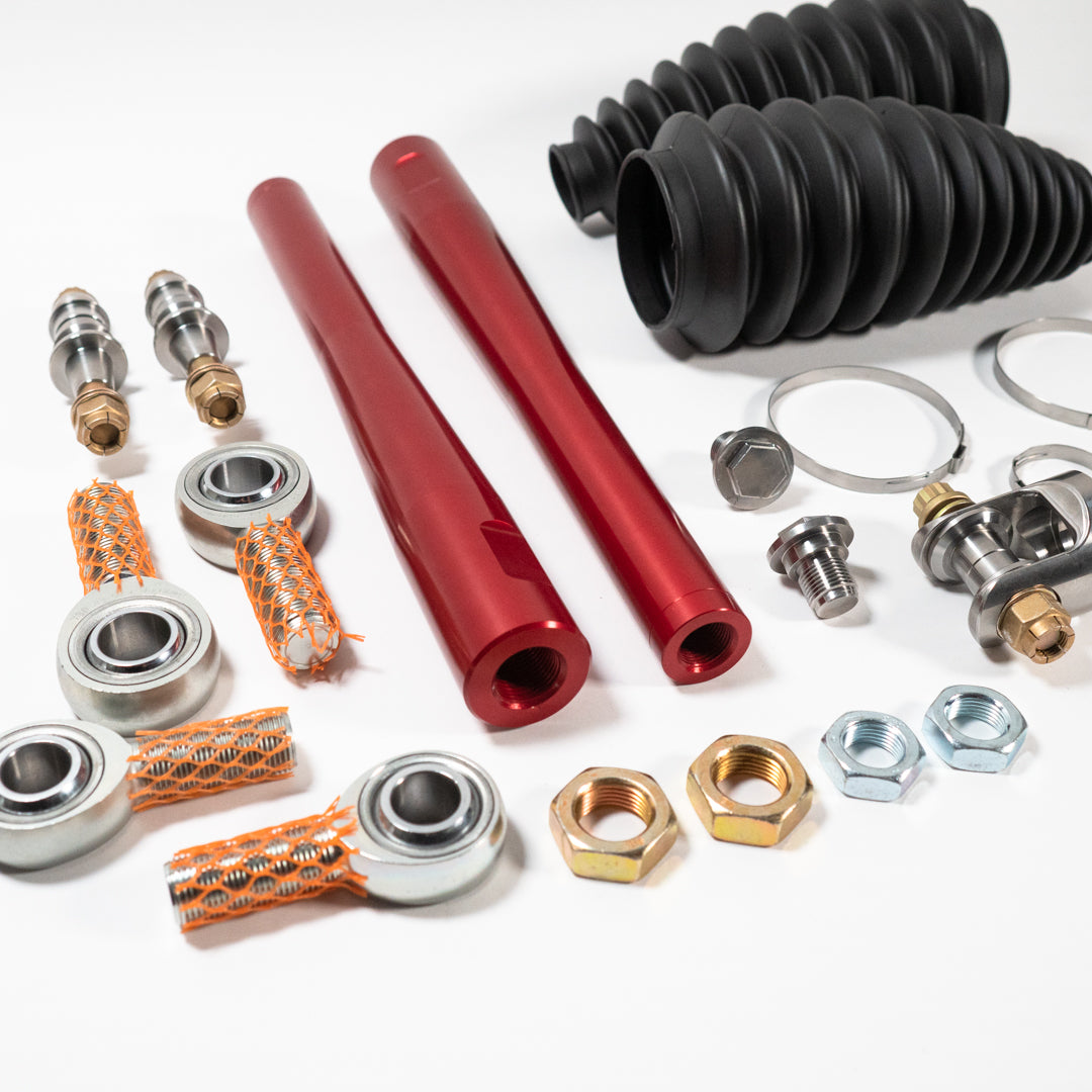 Kibbetech TRX Heim Steering Kit parts