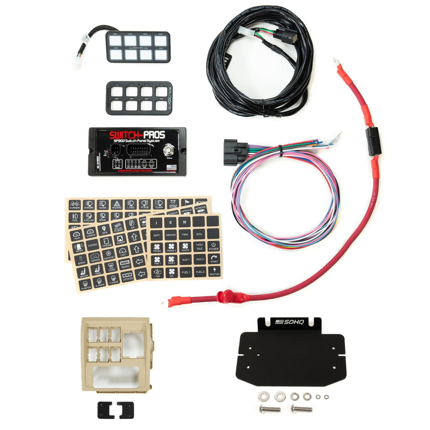 2008-2021 200 Series Toyota Land Cruiser SDHQ Built Complete Switch Pros Mounting System