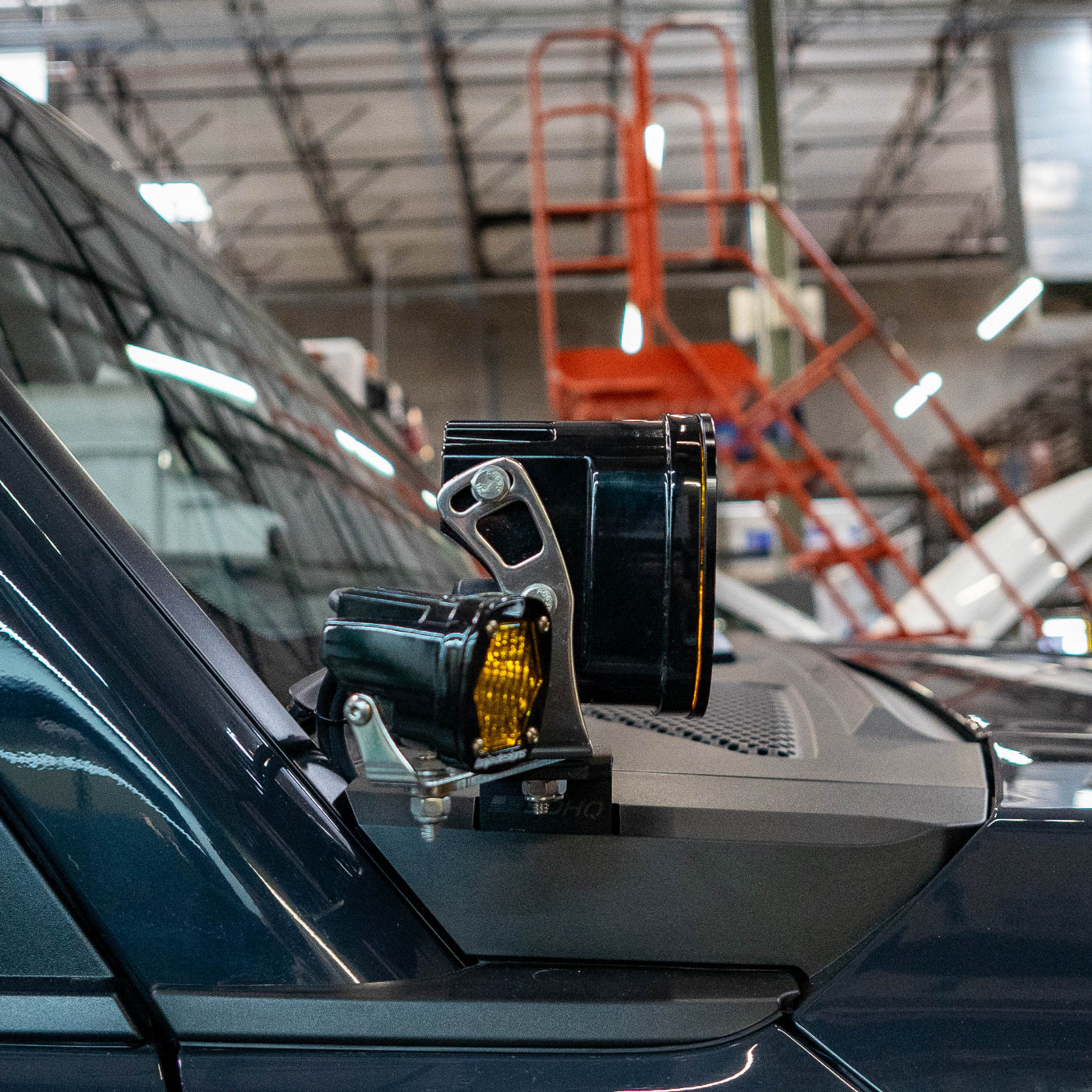 SDHQ Built '24-25 LC250 Laser-Cut A-Pillar Cowl Panels installed