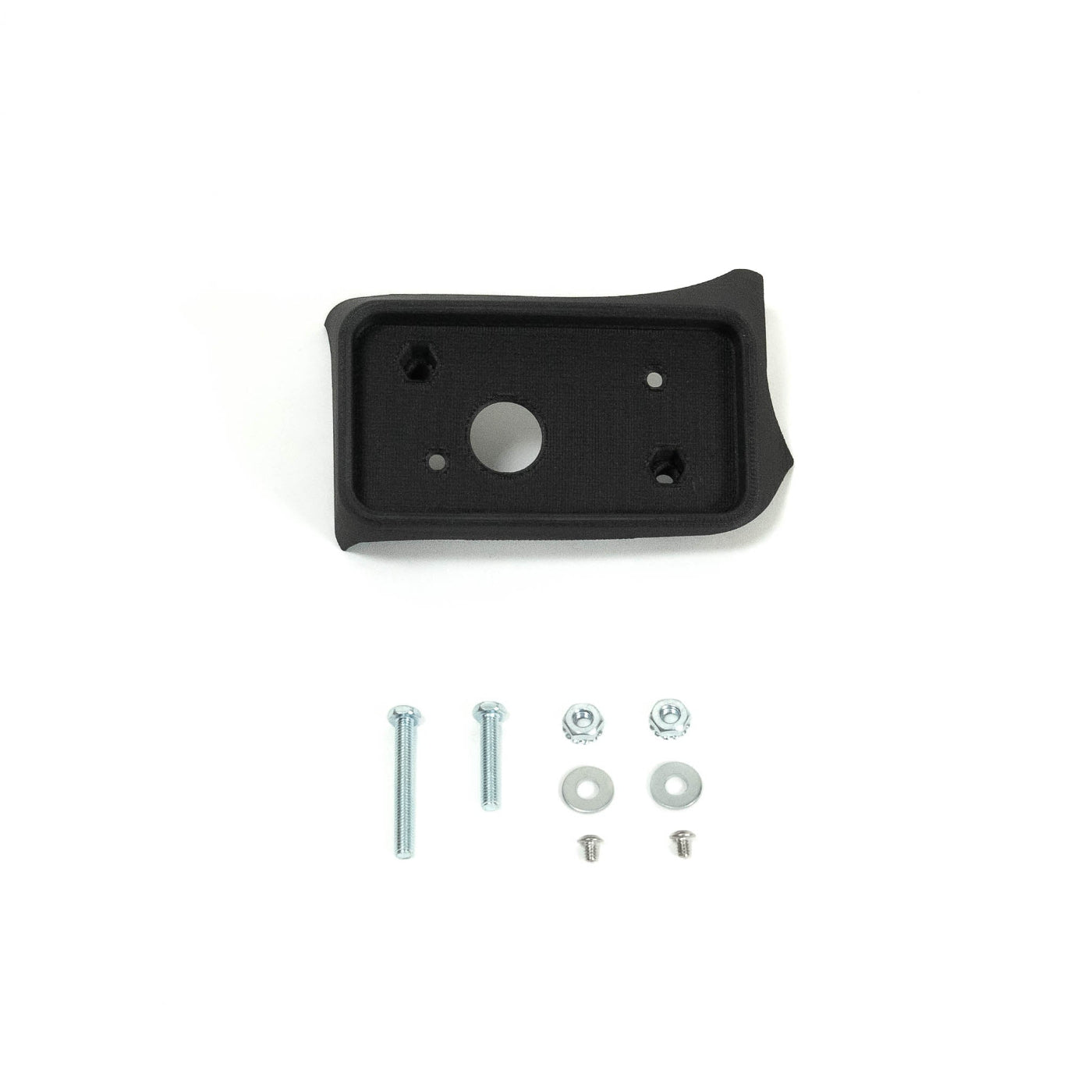SDHQ Built '24+ LC250 Switch-Pros SP9100 Keypad Mount display of included parts and hardware