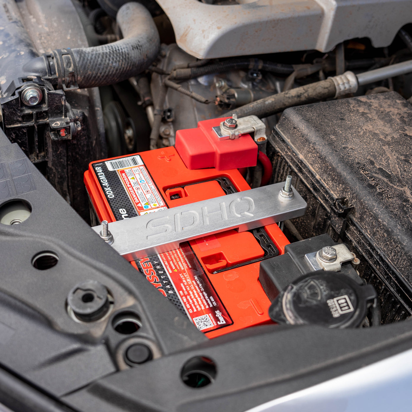 '08-21 Lexus LX570 SDHQ Built Complete Dual Battery Kit installed