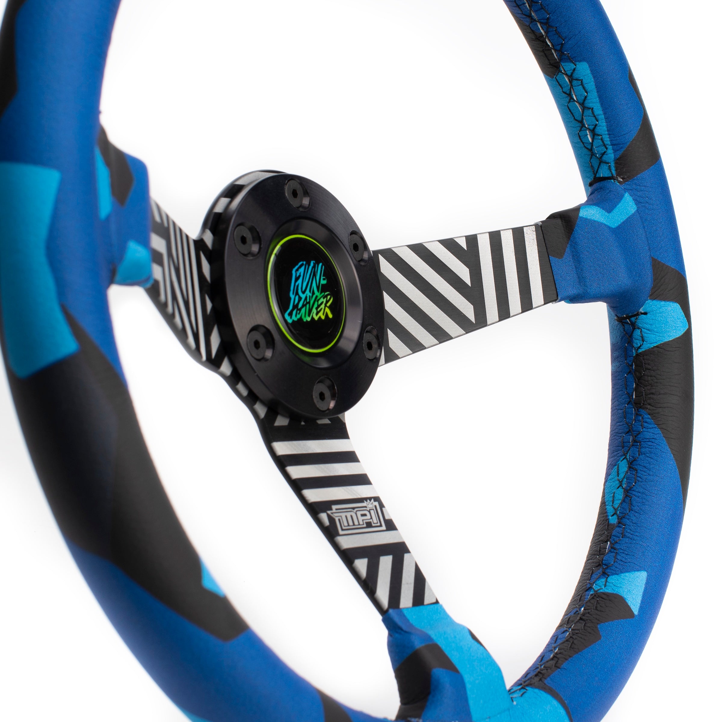 MPI Vaughn Gittin Jr. Steering Wheel Front View