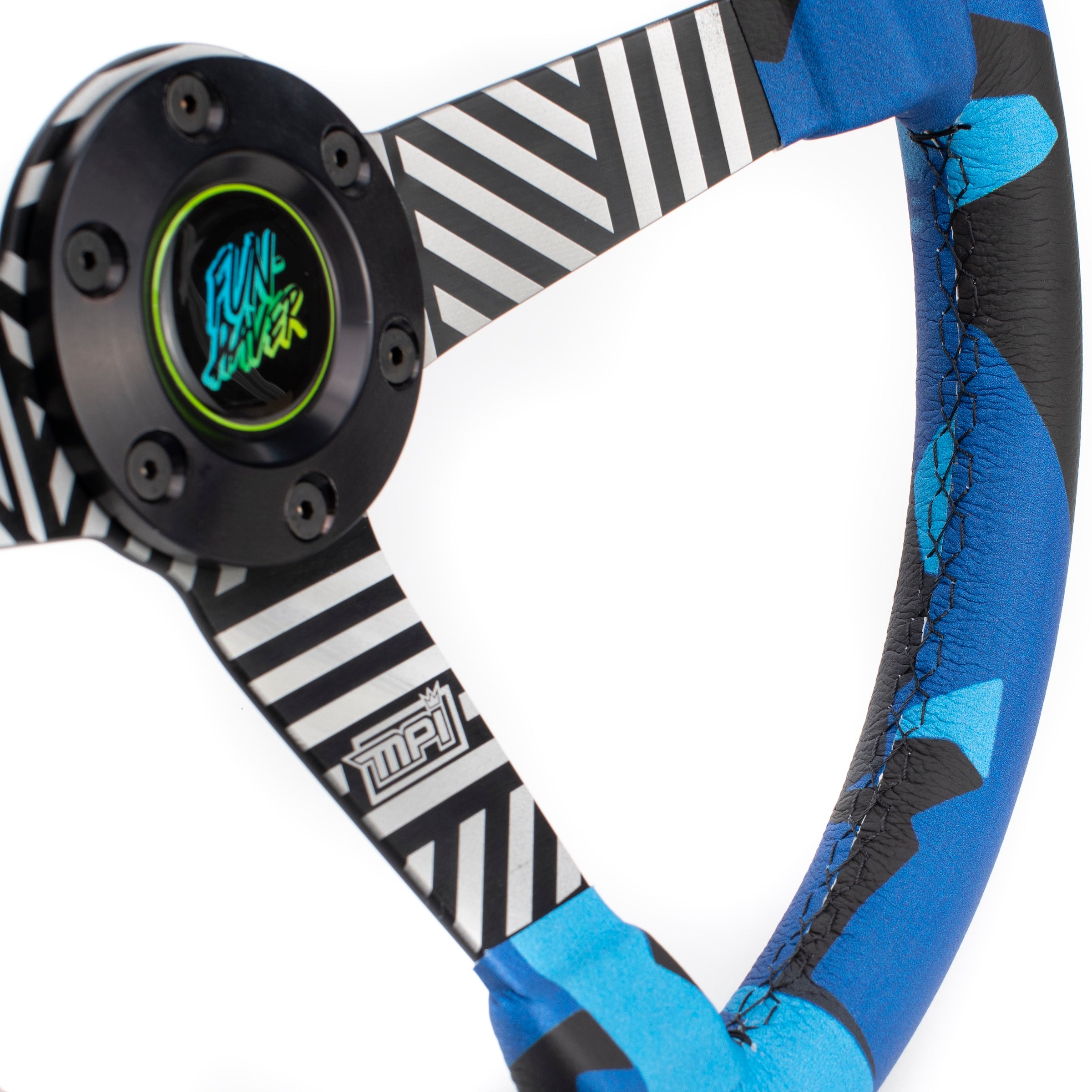 MPI Vaughn Gittin Jr. Steering Wheel Front View