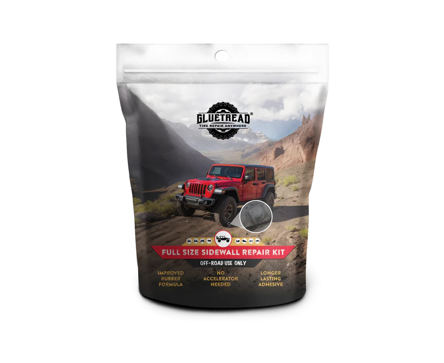 Gluetread Full-Size Sidewall Kit Display