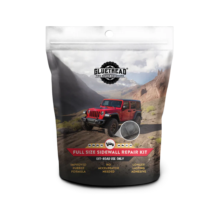 Gluetread Full-Size Sidewall Kit Display