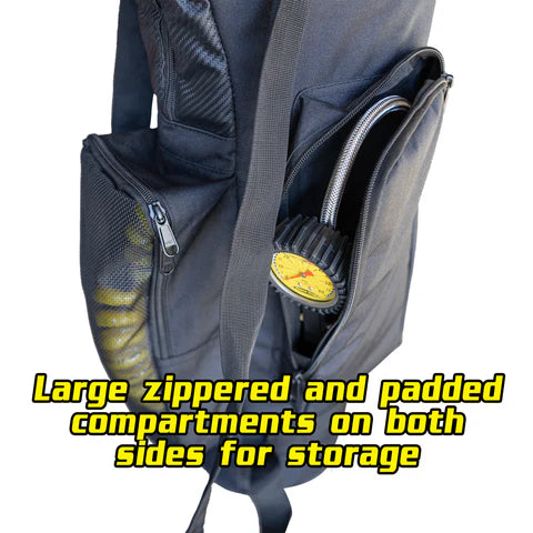 15 lb. Track Pack Power Tank | Candy Blue | XP400 Regulator