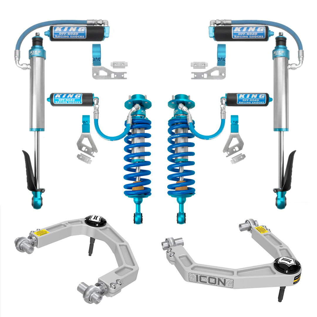 '23-24 Toyota Sequoia King Front 2.5 RR Coilovers and Rear 2.5 RR Rear Shocks and Upper Control Arms parts