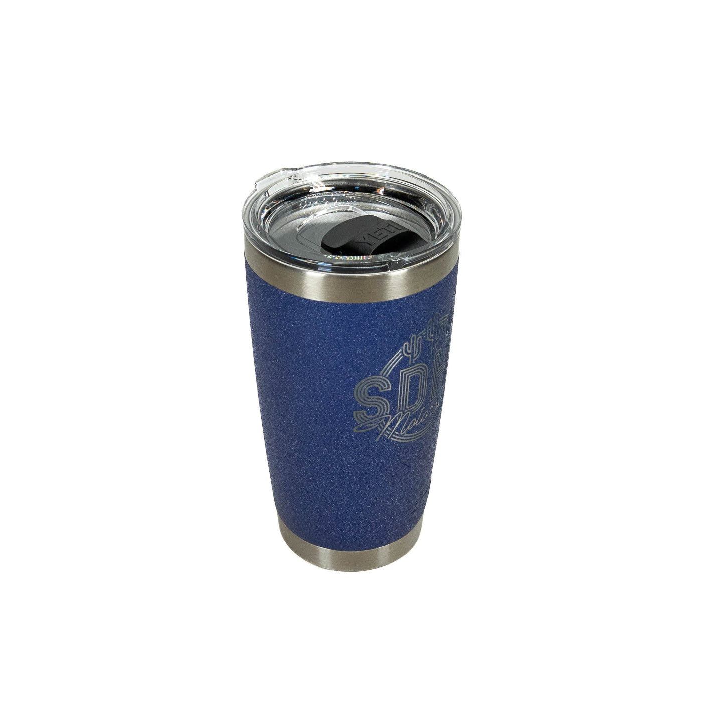 SDHQ Motorsports Neon Sign Logo Yeti Rambler 20oz Tumbler with MagSlider Lid | Moon Dust