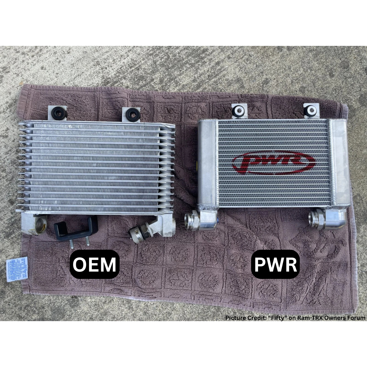 2021-2024 Ram TRX PWR Engine Oil Cooler