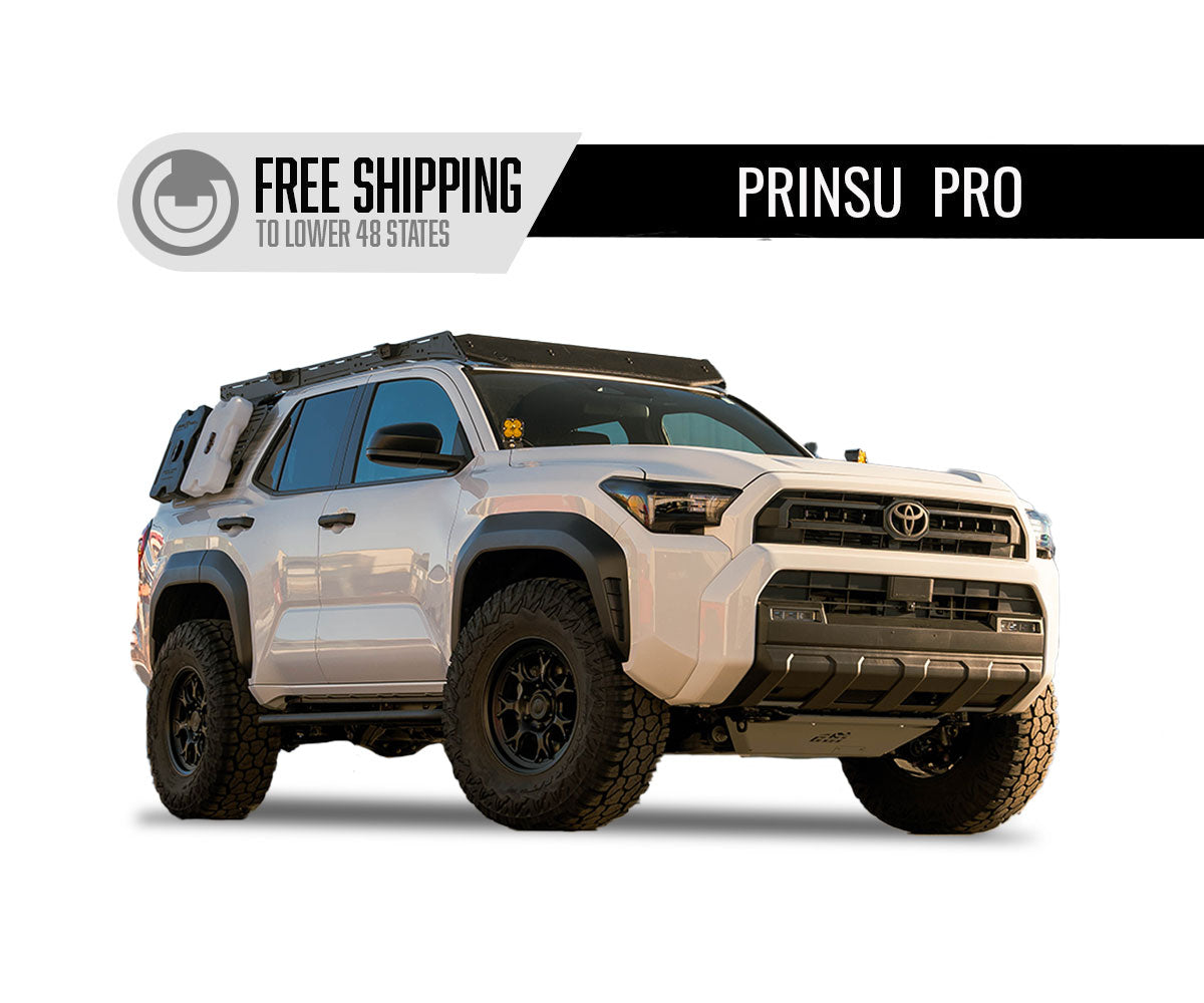 2025 Toyota 4Runner Prinsu Pro Roof Rack Front View