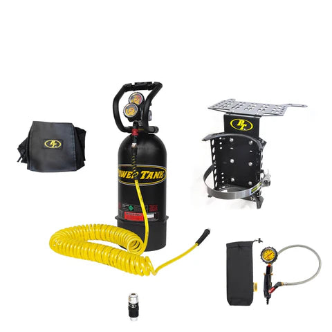 10 lb. BTS Edition Power Tank - Fits 4 Door Wranglers JKU & JLU | Matte Black | HP250i Regulator