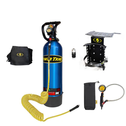 15 lb. BTS Edition Power Tank - Fits 4 Door Wranglers JKU & JLU | Candy Blue | XP400 Regulator