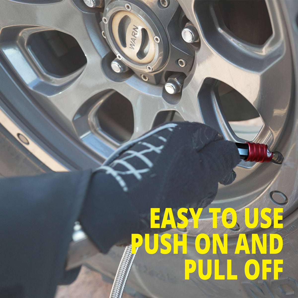 Rubicon RED - 60 psi Digital Ventoso™ Modular Tire Inflator Gauge