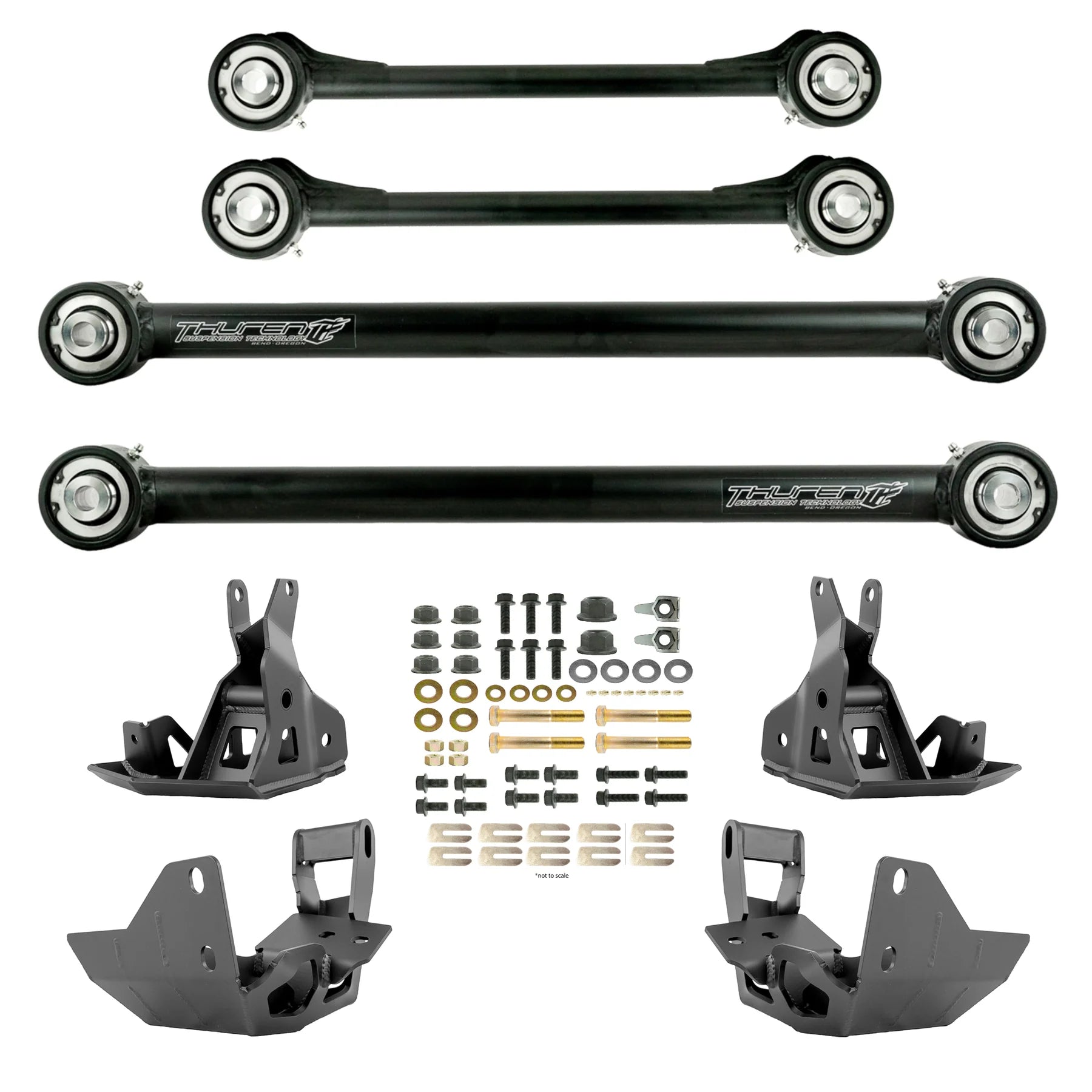 2014-2026 Ram 2500/PW Rear 4-link Upgrade Kit