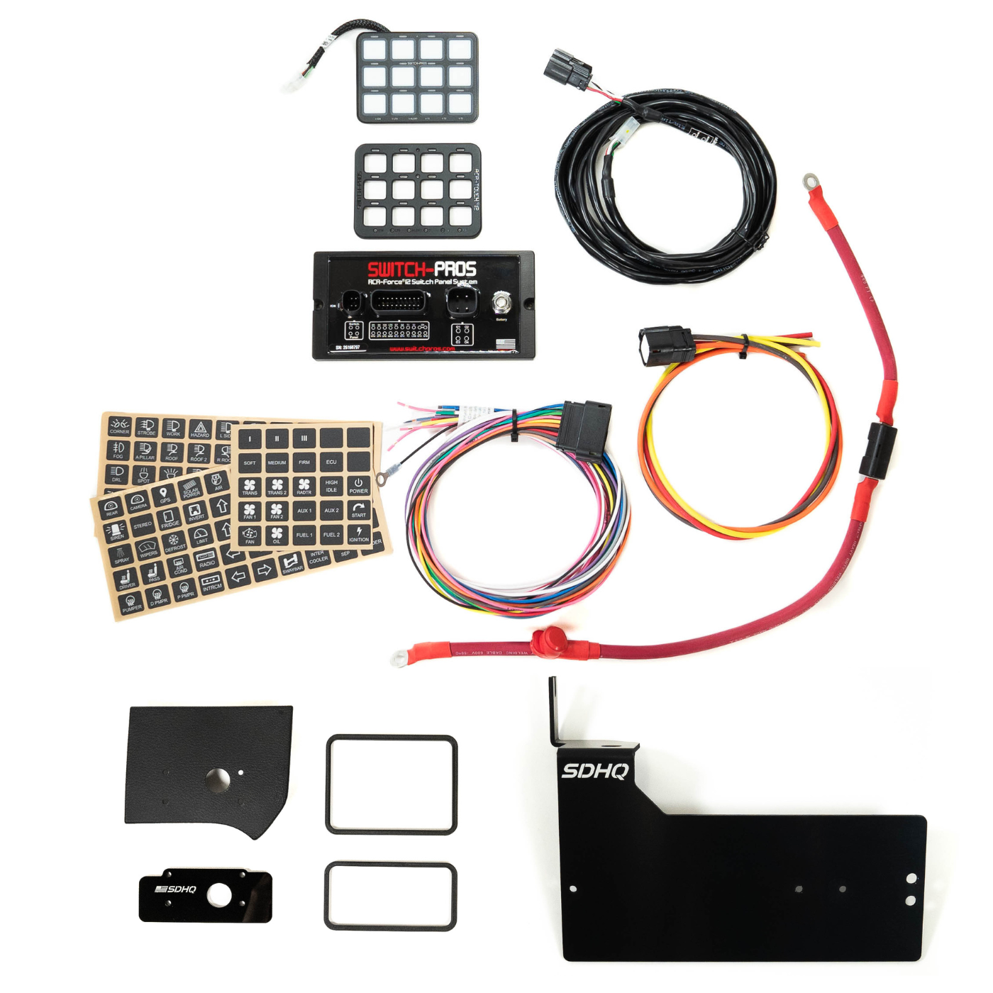 19-Current Ram 2500/3500 SDHQ Built Complete Switch-Pros RCR-12 Kit
