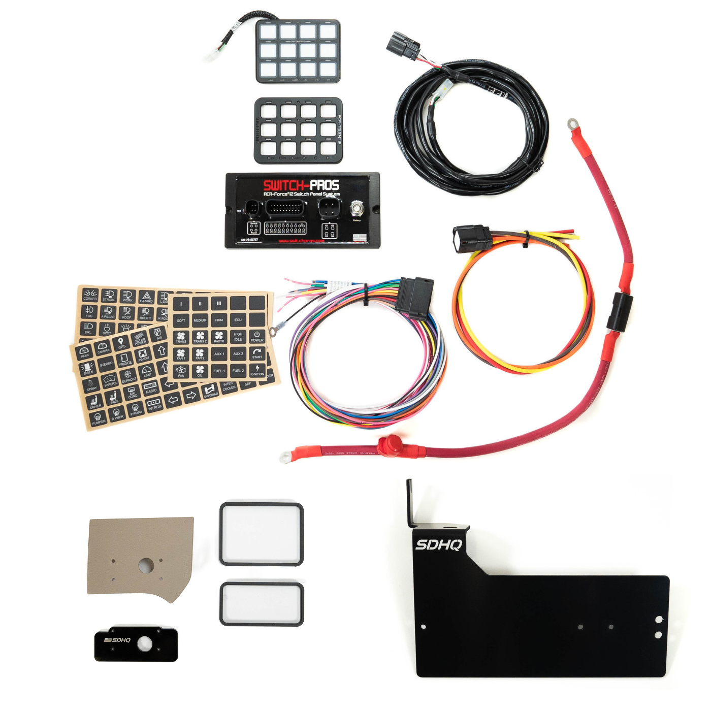 2019-2026 Ram 2500/3500 SDHQ Built Complete Switch-Pros RCR-FORCE-12 Kit