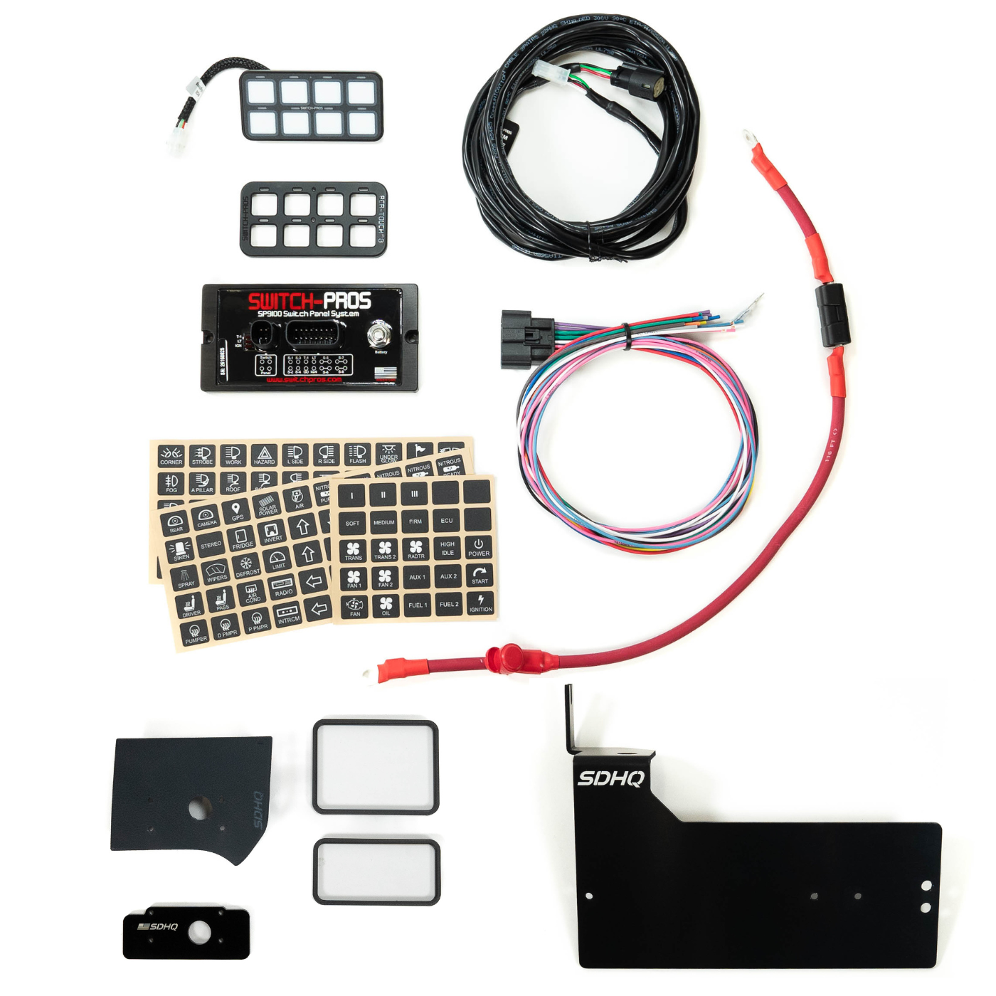 2019-2026 Ram 2500/3500 SDHQ Built Complete Switch Pros SP9100 Kit