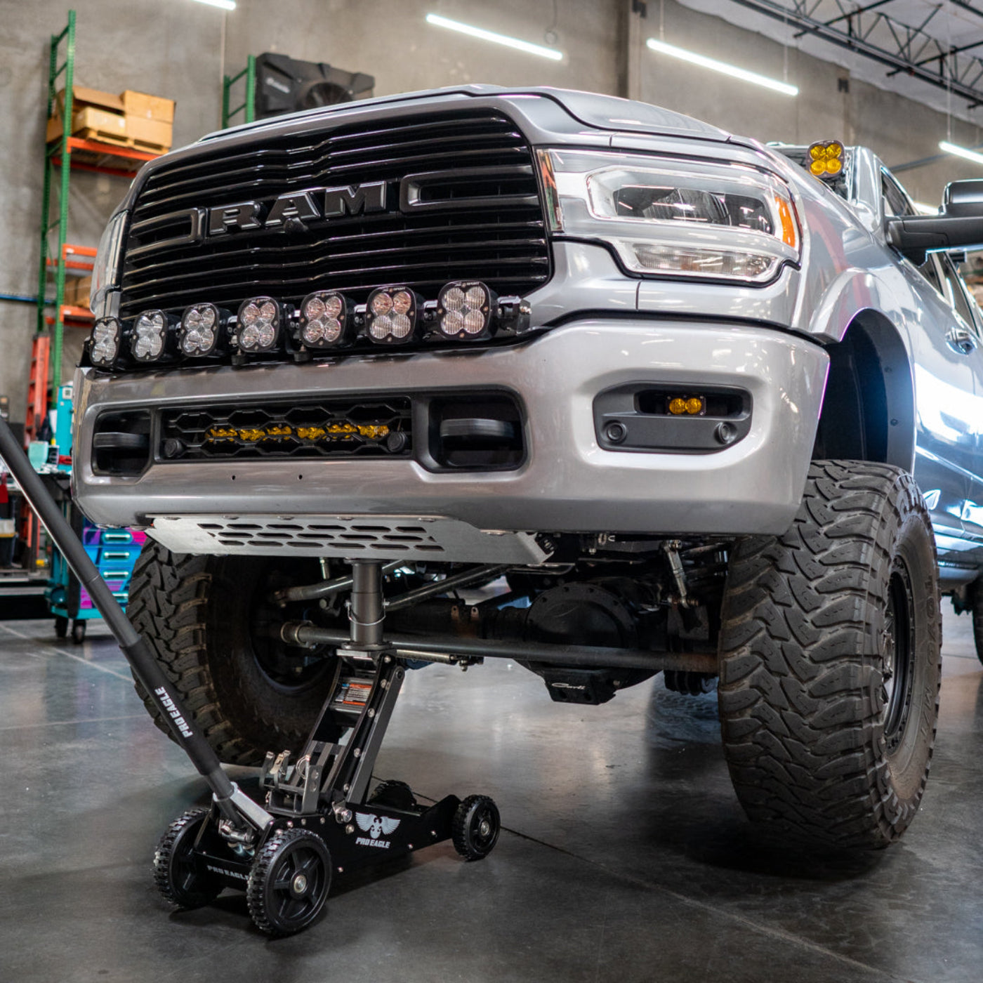 '19-26 Ram 2500/3500 Powerwagon Skid Plate System installed