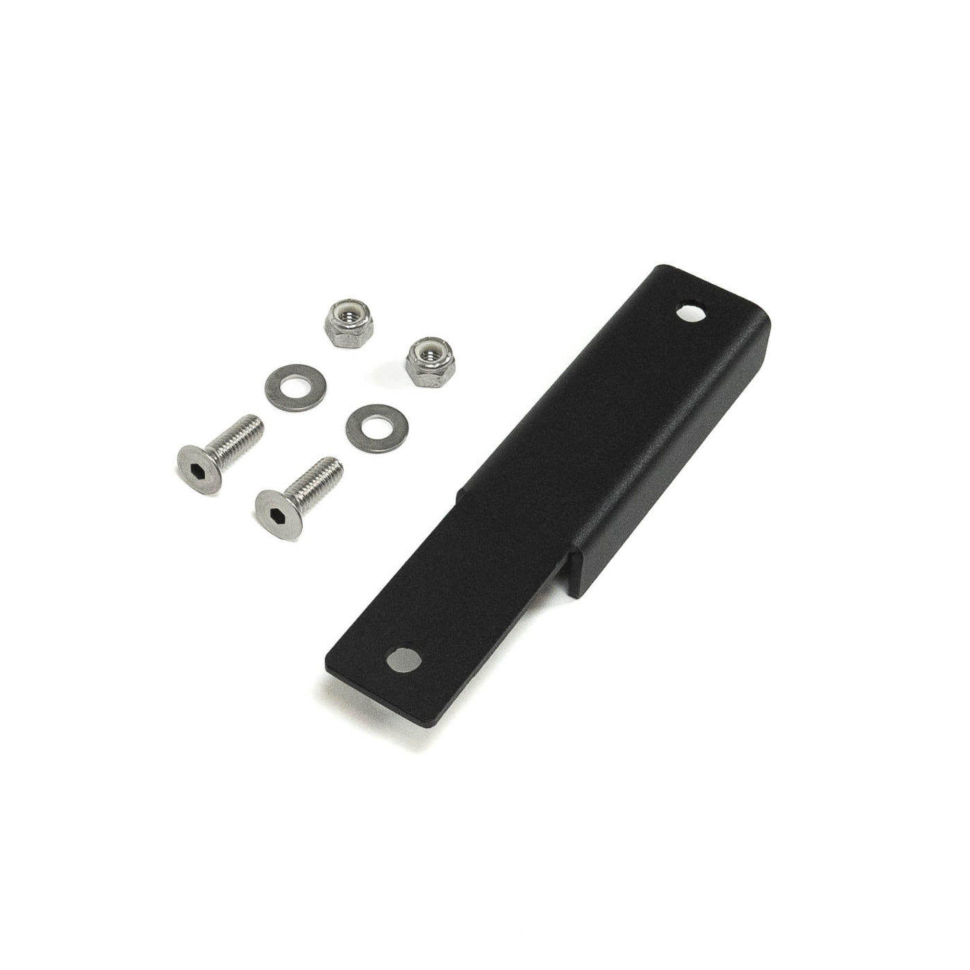 '19-24 Ford Ranger SDHQ Built Chase Rack Fire Extinguisher Mount display of included parts and hardware