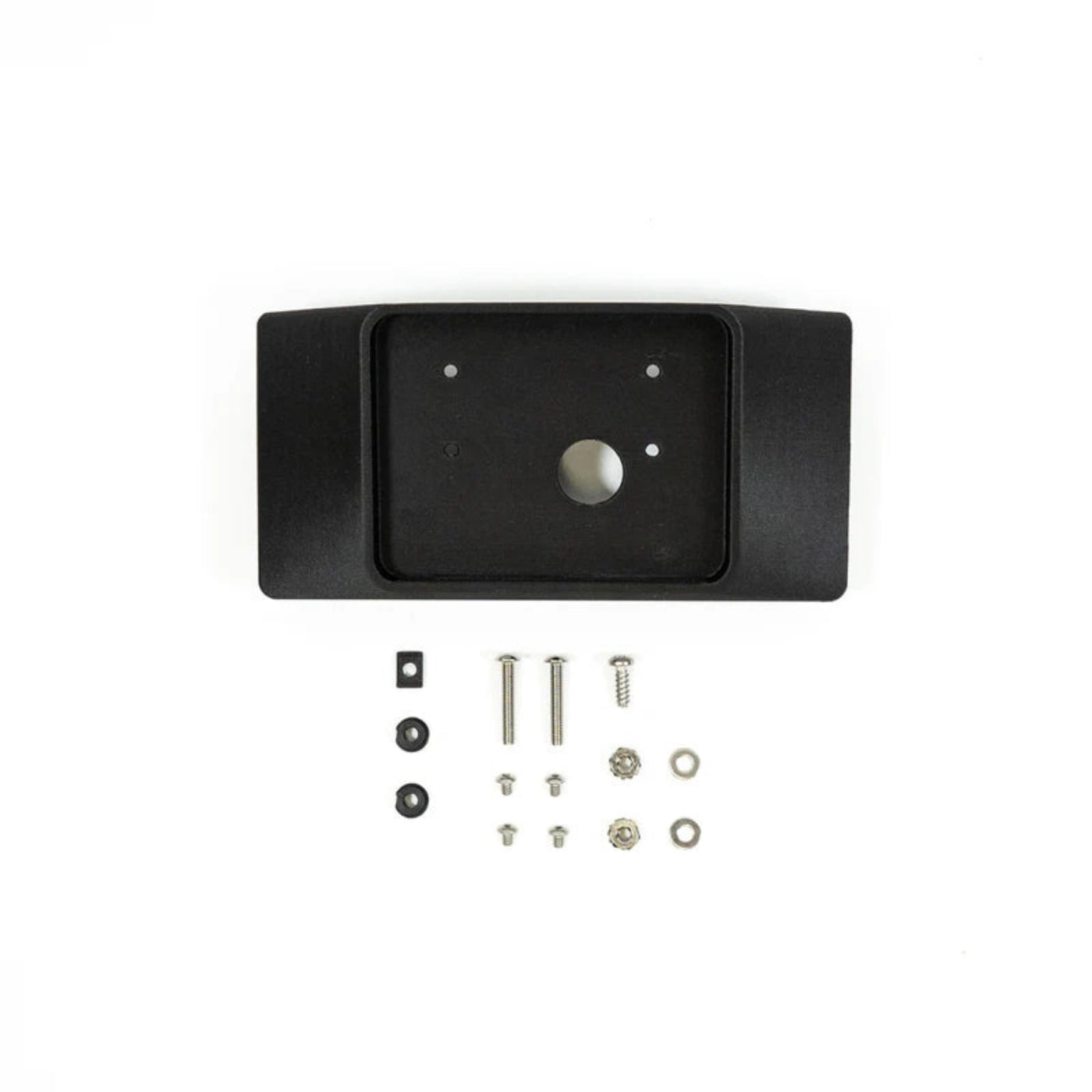'24 Ford Ranger Complete Switch Pros Kit display of included RCR keypad mount parts and hardware