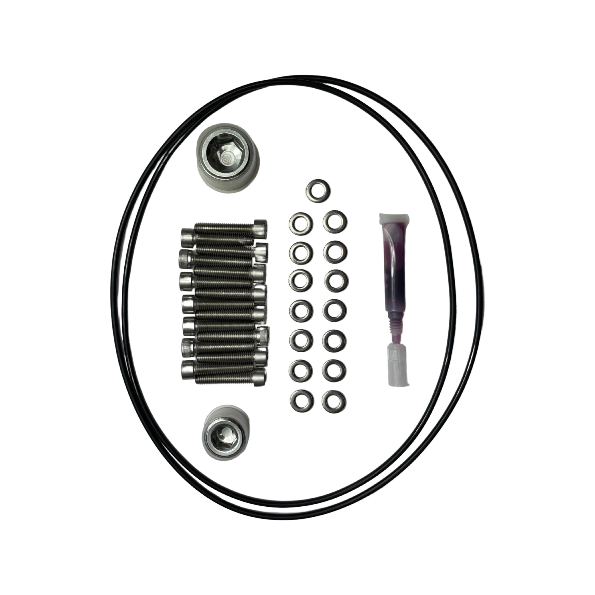 SPE Motorsport 2011+ 6.7L Powerstroke Oil Pan Front View