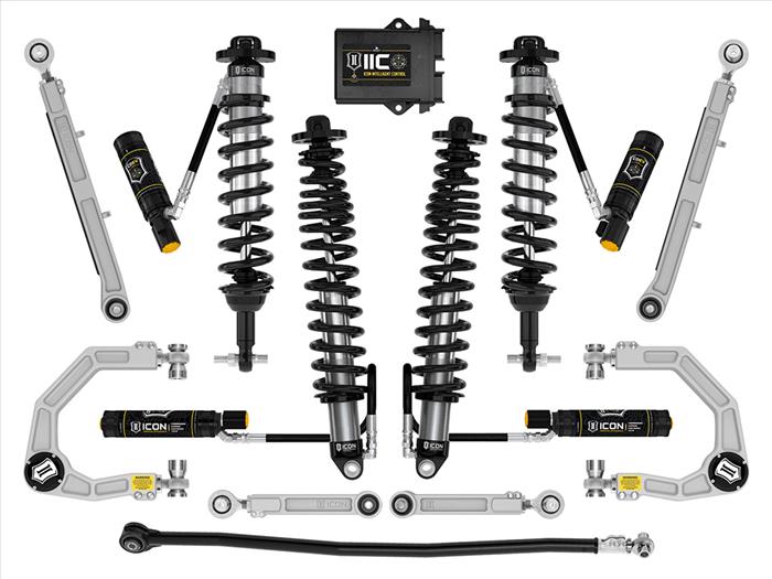NON-SASQ 3-4" LIFT STAGE 8 SUSPENSION SYSTEM BILLET HEAVY RATE SPRINGS