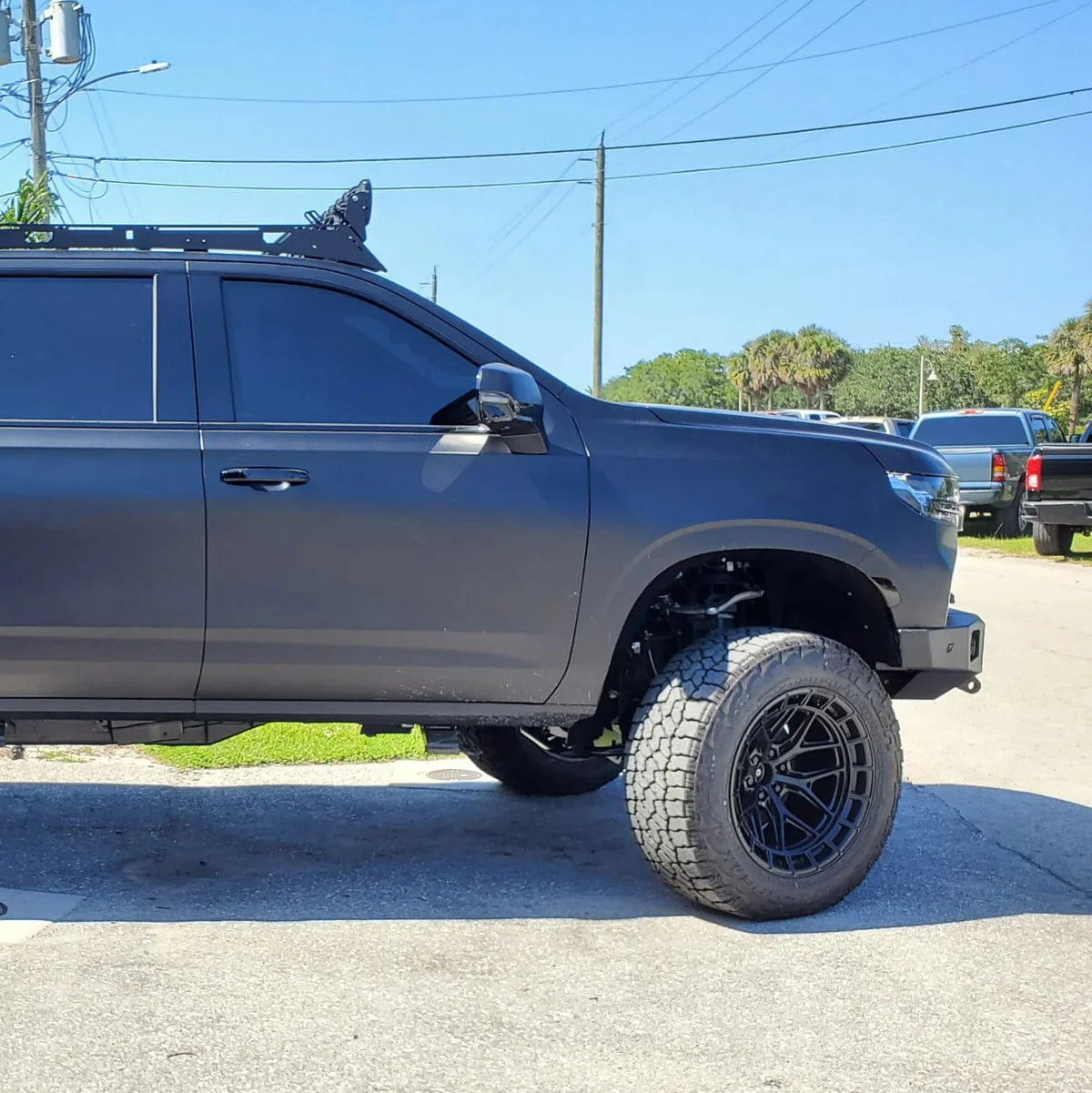 2021-2024 CHEVY TAHOE / SUBURBAN OCTANE FRONT WINCH BUMPER Front View