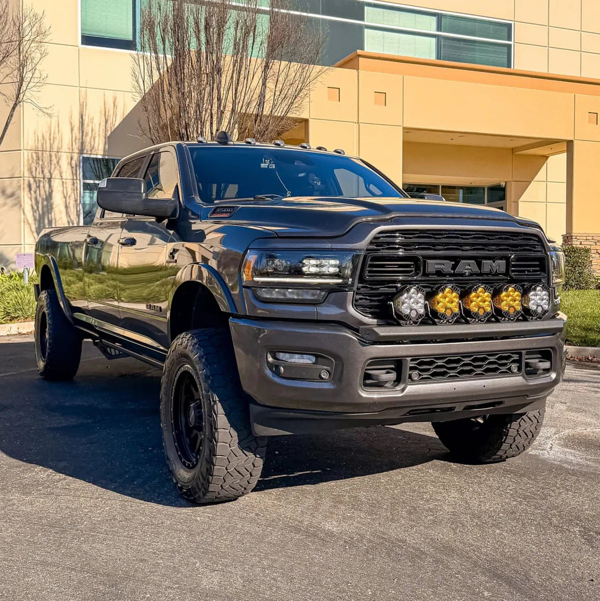 HD Chase Light Mount – Front Curved Pod / Light Bar Mount