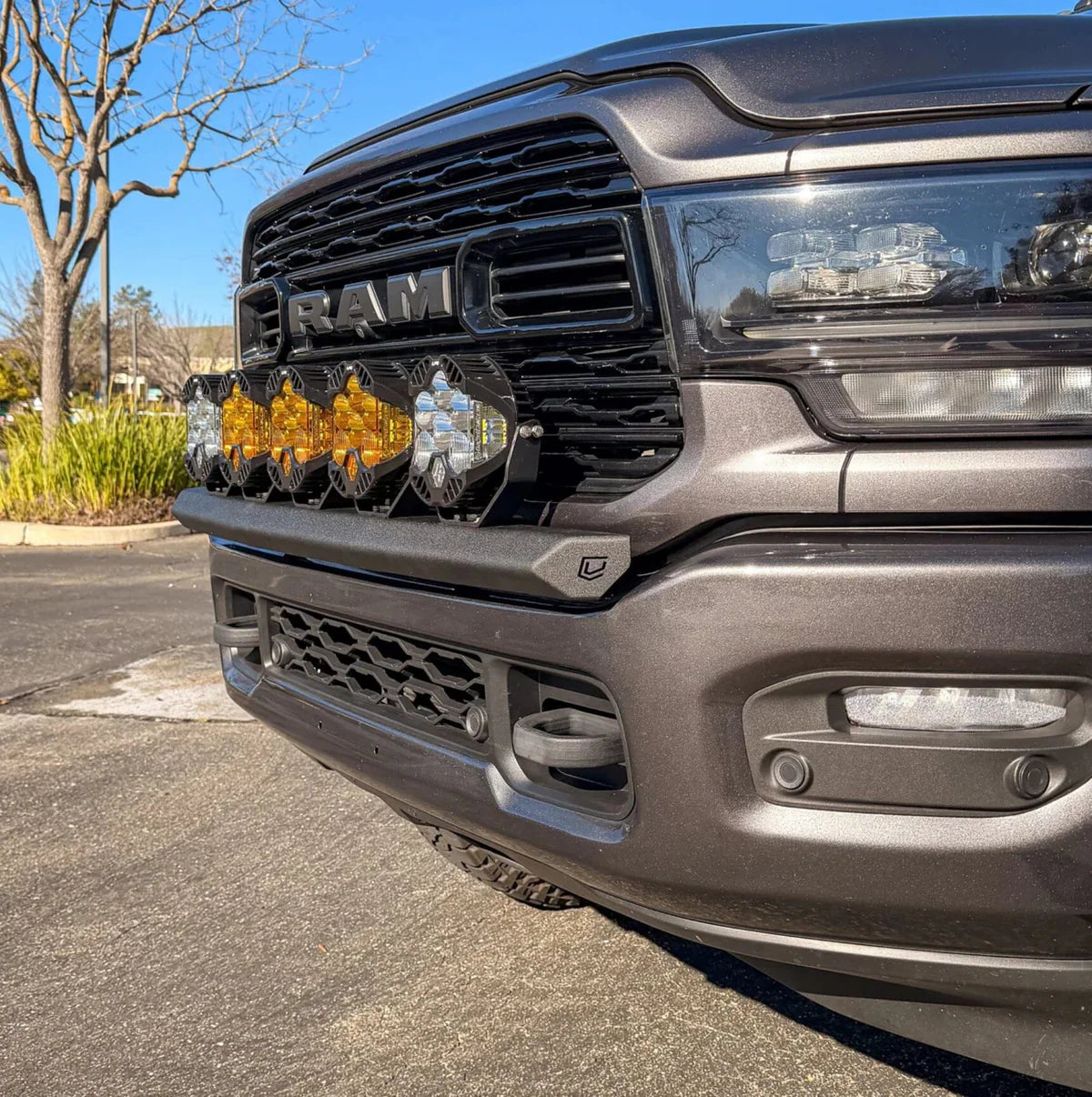 HD Chase Light Mount – Front Curved Pod / Light Bar Mount