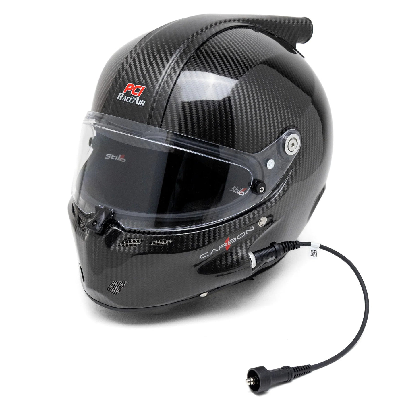 PCI Stilo ST6 GT SA2020 Helmet with Carbon Fiber RaceAir Fitting and S PCI Stilo ST6 GT SA2020 Helmet with Carbon Fiber RaceAir Fitting and S