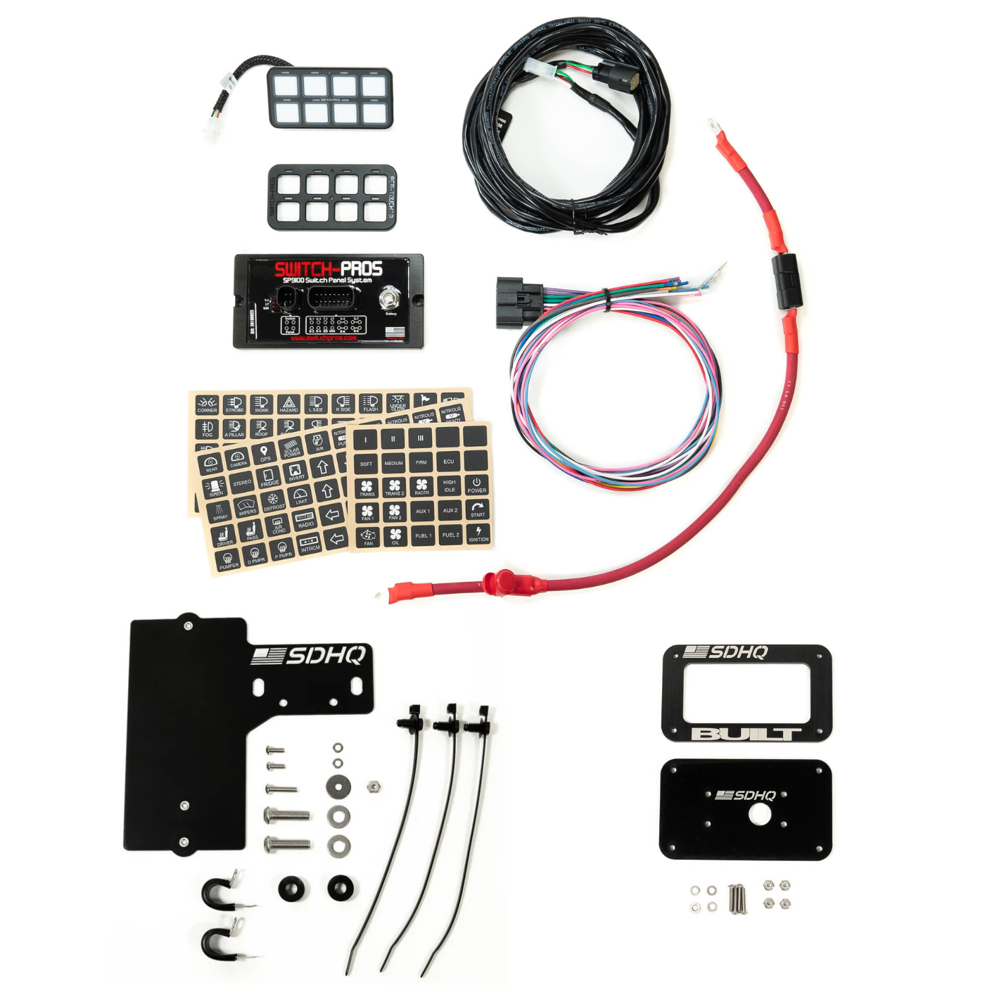 2016-2023 Toyota Tacoma SDHQ Built Complete Overhead SP9100 Mounting Kit