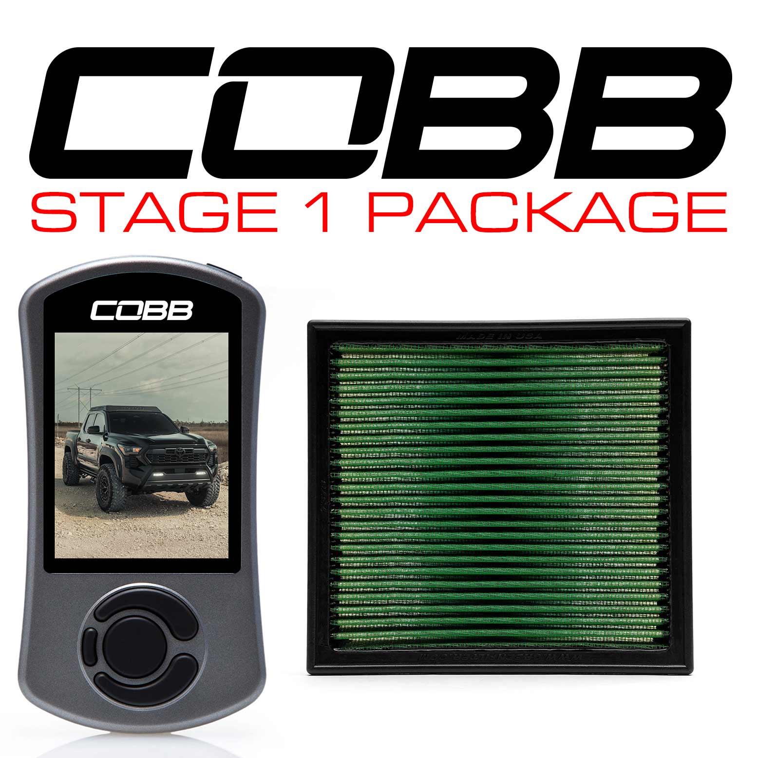 COBB | Stage 1 Power Package for Toyota Tacoma 2024+
