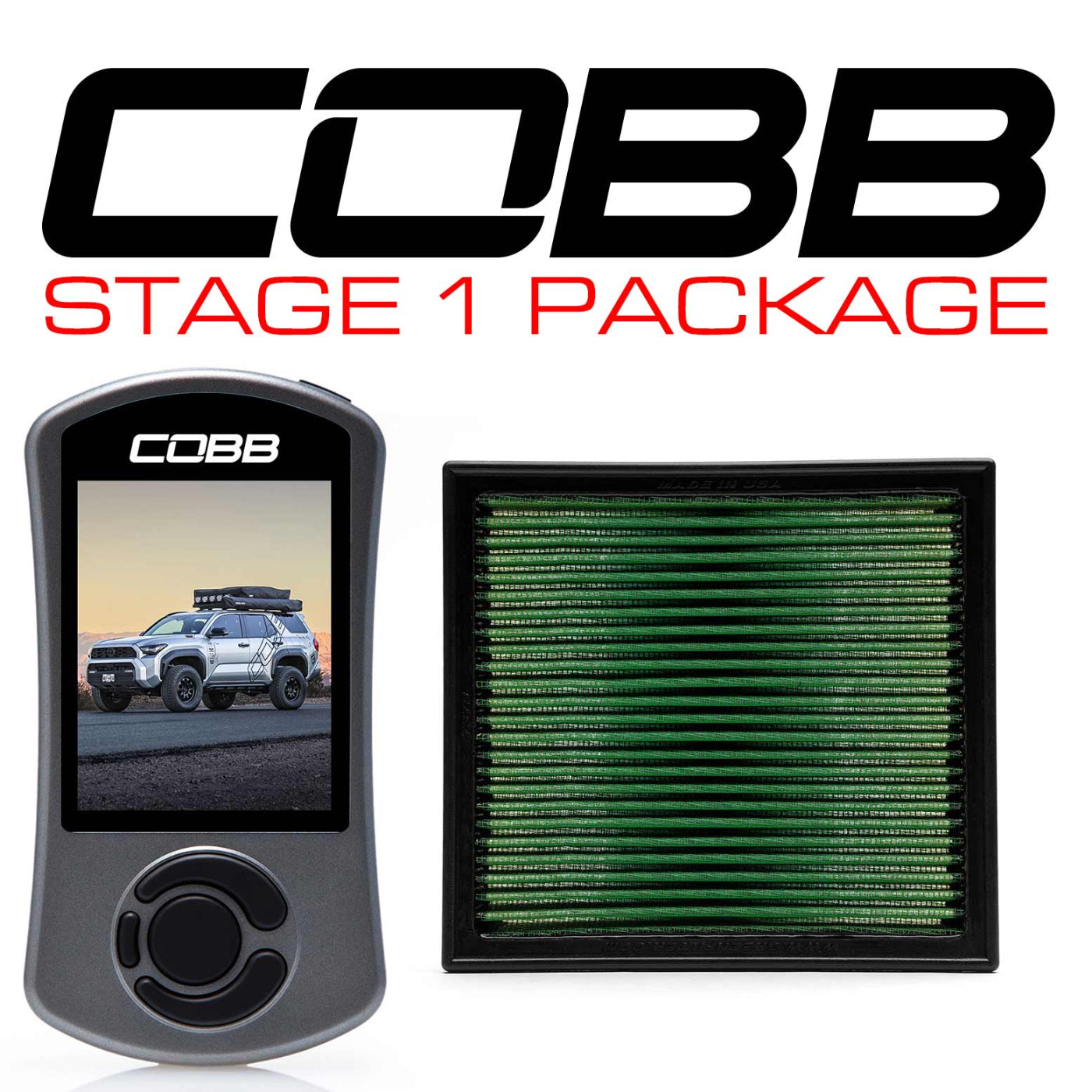 Stage 1 Power Package for Toyota iForce Max 4Runner 2025+ Front View